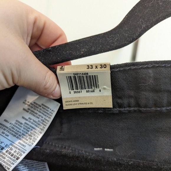 NWT! Men's 511™ Slim Fit Jeans Black (40% off from original price) - Picture 11 of 13